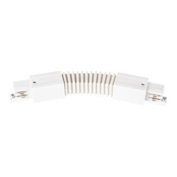 Elementy systemu szynowego TEAR łącznik elastyczny TEAR N CON-I FLEX W biały 33252