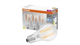 3Pak Żarówka Led E27 A60 Cl 7,5W 75W 1055Lm 4000K Neutralna 300 Filament...