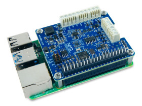 Raspberry Pi HAT MCC 128 pomiar napięcia DAQ HAT do Raspberry Pi rozmiar HAT Digilent