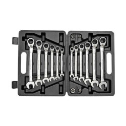 Gedore RED 3300060 Combination Ratchet Wrench Set 16 Pieces 8-19 mm