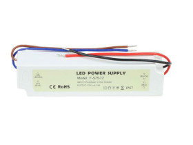 Zasilacz LED 12V 75W 6,25A F-S75-12 wodoodporny IP67 140396 LEDIN