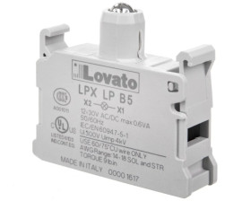 Oprawka z LED żółta 12-30V AC/DC LPXLPB5