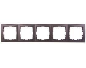 Berker B.Kwadrat Ramka pięciokrotna antracyt 5310158996
