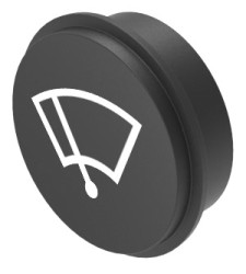 Nakładka do klawiatury, typ: Wkładka klawiatury, symbol — wycieraczka szyby przedniej; wycieraczka szyby przedniej, do