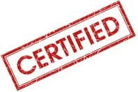 Świadectwo wzorcowania temperatury producenta bez PCA