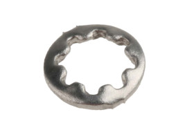 Podkładka wstrząsoodporna, zębata, M3, materiał: Stal nierdzewna, Zwykłe