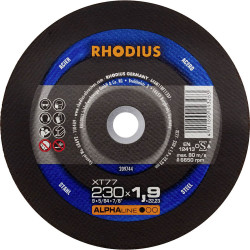 Rhodius 209744 Cutting disc 230mm Steel Cutting Disc