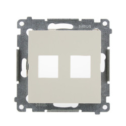 Pokrywa gniazda RJ12/RJ45 kremowa DKP2.01/41 Kontakt Simon54