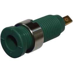 SKS Hirschmann 975 455-703 2mm MSEB 2610 F 2,8 Au Plated Skt CAT III Yellow