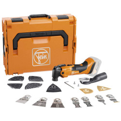 Fein 71293863000 Multimaster AMM 500 Plus Cordless Tool 18V 33-Piece Set