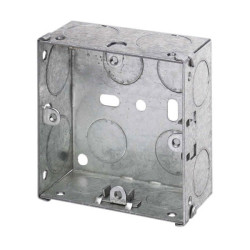 Dencon 8847NB Metal Back Box 1-Gang 25mm