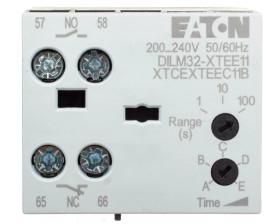 Elektroniczny moduł czasowy opoźnione załączanie 0,05-100s 1Z 1R DILM32-XTEE11(RAC240) 101442