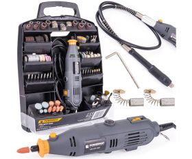 Mini szlifierka prosta trzpieniowa 350W 300 końcówek PM-SPT-350