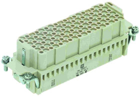 Złącze prostokątne żeńskie Han bez styków 108pin 250V 09161083101