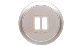 Celiane Plakietka Gniazda Zasilającego 2Xusb Tytan 068556