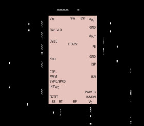 36V, 2A Synchronous Step-Up LED Driver