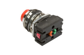 Przycisk sterowniczy 30mm czerwony z samopowrotem 1Z 1R W0-NEF30-W XY C