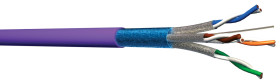 Kabel Ethernet Cat6a długość 100m Niezakończony CAE Multimedia Connect LSZH l. żył: 8 średnica 7.4mm