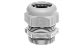 Dławnica Kablowa Poliamidowa M40 Ip68 V-Tec Vm40 Lgr Jasnoszara 2022872 /10Szt./