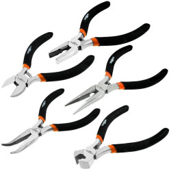 Szczypce elektryczne 125mm zestaw 5 części