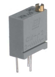 Potencjometr dostrojczy 5kΩ THT 0.5W 20 -zwoje Regulacja górna 2,29 mm (metalowa śruba regulacyjna)