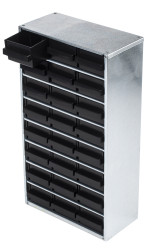 Szafa ESD, 24 szuflad, 555 x 307 x 150mm 87mm