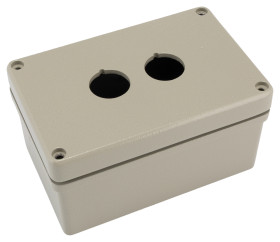 Obudowa kasety sterowniczej Eaton 2-otworowa Ø 22mm RAL7032 IP69K RMQ Titan