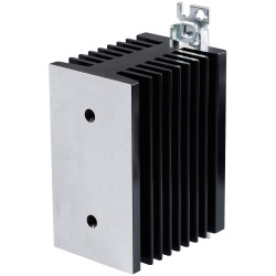 TRU COMPONENTS TC-12705408 Heatsink for solid state relays silver aluminium