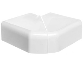 Naroże kanału płaskie regulowane DLP 50x150 białe 010789