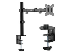 Uchwyt biurkowy do monitora LCD Maclean MC-883 17-32 8kg vesa 75x75 oraz 100x100 podwójne ramię