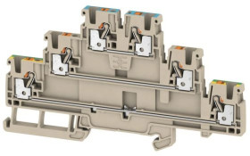 Złączka szynowa przelotowa A3T 2.5 N-FT-PE 2428840000