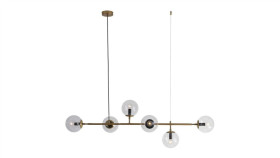 Lampa Wisząca Alisa Transparentne Kulki Lp-005/6P Light Prestige