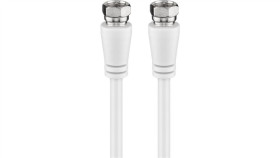 Kabel Antenowy Sat (Klasa A, 85 Db), Podwójne Ekranowanie - Długość Kabla 2 M