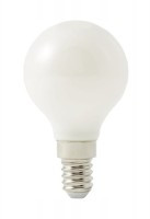 ZAR-LED500WWE14D Żarówka LED 230V biel ciepła 500lm - gwint E14 - współpracuje ze ściemniaczme