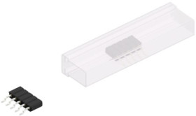 Socket header, 5 pole, pitch 2.54 mm, straight, BLLP7SMD5SSM