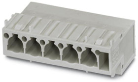 Pin contact insert, VC3, 5 pole, equipped, PCB connection, with PE contact, 1607530