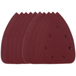 Draper 08625 Detail Sanding Sheets - Hook &amp; Loop 140mm 240 Grit SSD6 10 Pcs
