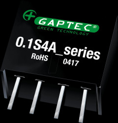 0.1S4A_0503S1.5U DC/DC converter, 0.1 W, 3.3 V, SIL 4
