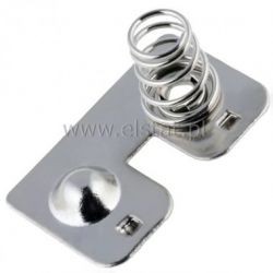 Styk sprężynowy AAA, R03. lutowany