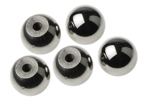 Pokrętło mocujące M4 długość gwintu: 7mm średnica pokrętła 16mm średnica gwintu: 4mm Kulowy Otwór gwintowany