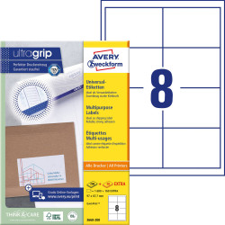 Avery-Zweckform 3660-200 All-purpose labels 97x67.7mm White Paper 1760 pcs
