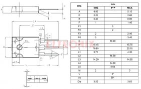 DIODA SCHOTKIEGO DSSK60-02A DUODIODA 2x30A 200V W.KATODA