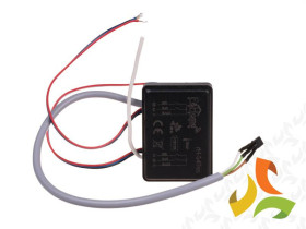 Bateryjny nadajnik czterokanałowy z zewnętrznym czujnikiem temperatury F&Home Radio moduł dopuszkowy nadajnika 4-kanałowego z ze