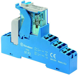 Blok bramy LED Finder 4C.P2.8.024.0060 24 V/AC 8 A 2 zestyki przełączne paleta 1 szt.