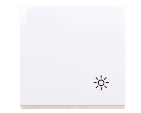 Lumina Klawisz z symbolem Światło” biały WL6020