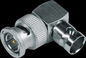 100023588 BNC connector 50 Ohm angled pin/socket
