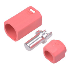 AS250M Red Male Silver Plated Connector 90A AMASS