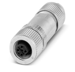Złącze wielostykowe przemysłowe 5-pinowe M12 Montaż na kablu Wtyczka Phoenix Contact