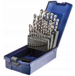 Komplet wierteł M25 szlifowane SW7M 1-13 M-25 HSS 02725001