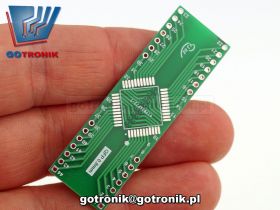 Płytka drukowana QFP44 na DIP44